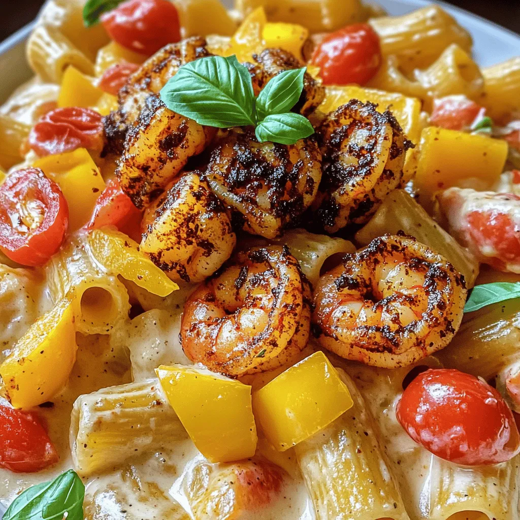 Blackened Shrimp Cavatappi: A Flavorful Culinary Delight
