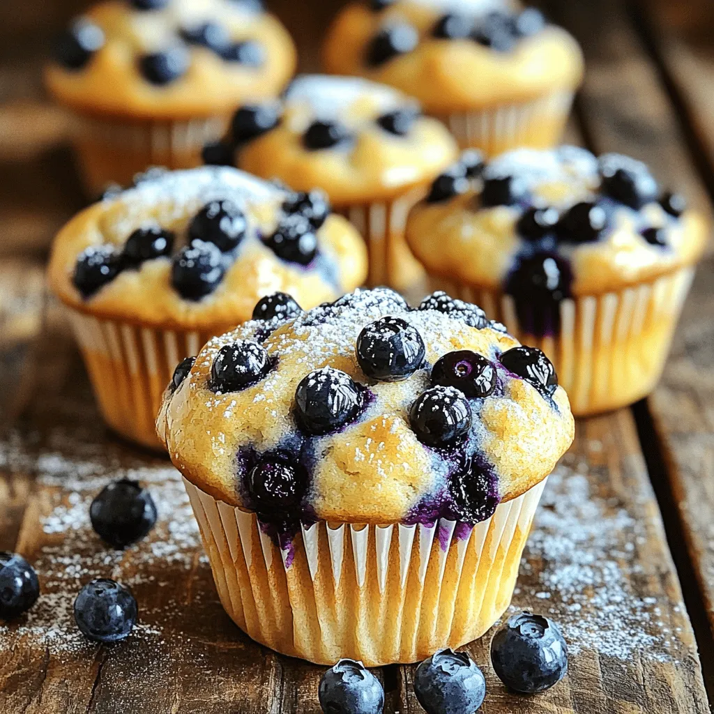 Blueberry Lemon Ricotta Muffins Fresh and Delicious Treat