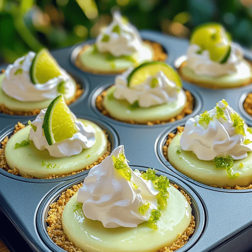 Mini Key Lime Cheesecakes Recipe: A Refreshing Delight