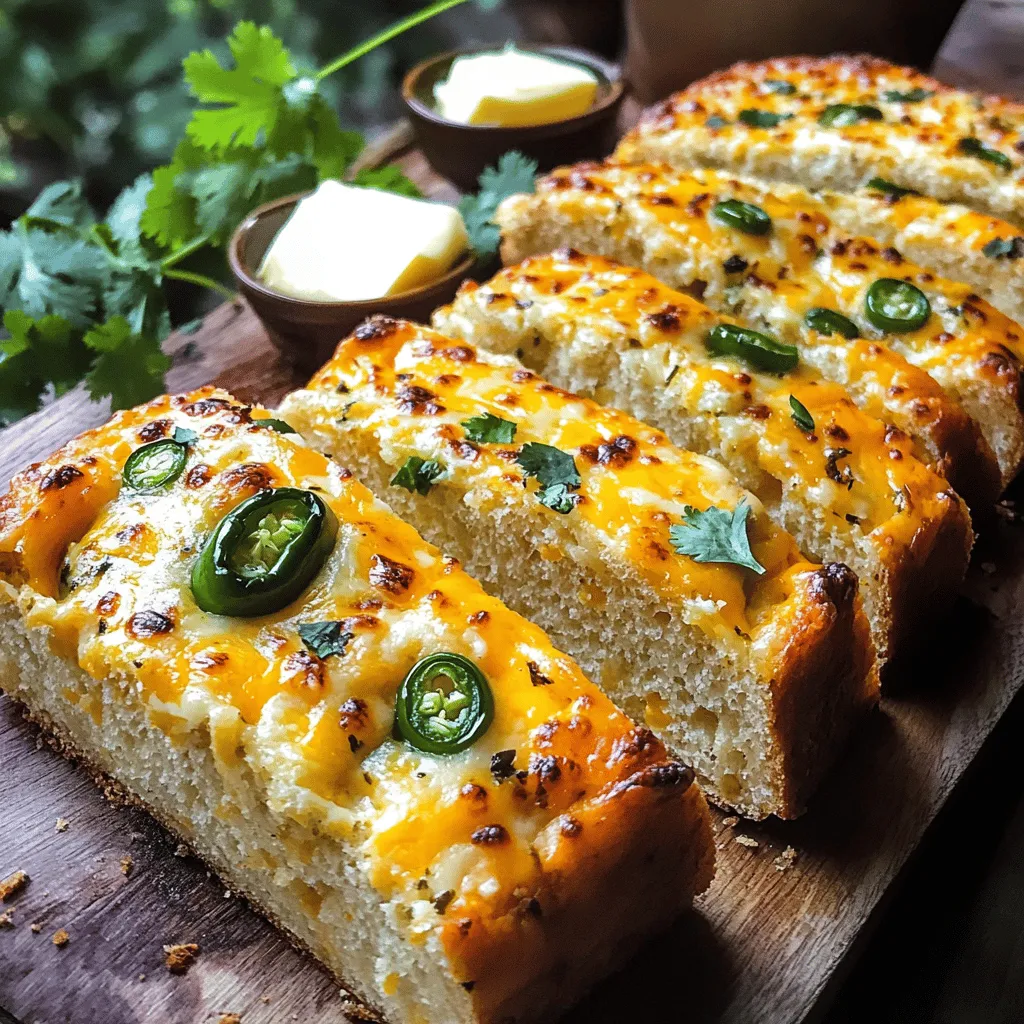 Fiery Jalapeño Cheddar Bliss Bread: A Sensational Homemade Delight