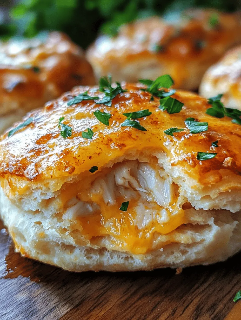 Crab Stuffed Cheddar Bay Biscuits with Lemon Butter Sauce