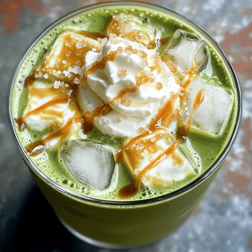 Iced Brown Sugar Matcha Latte Recipe to Enjoy Daily