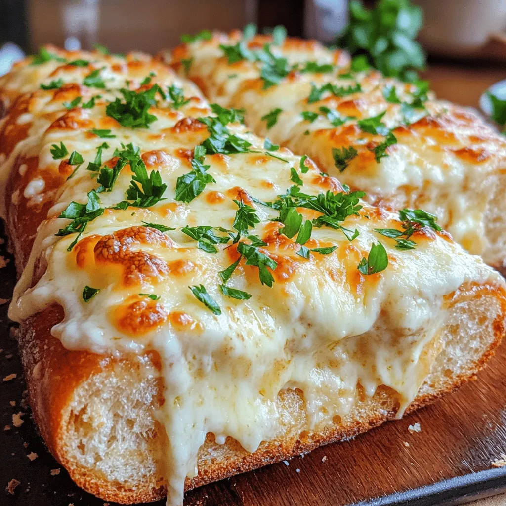 Cheesy Garlic Bread Flavorful and Easy Recipe