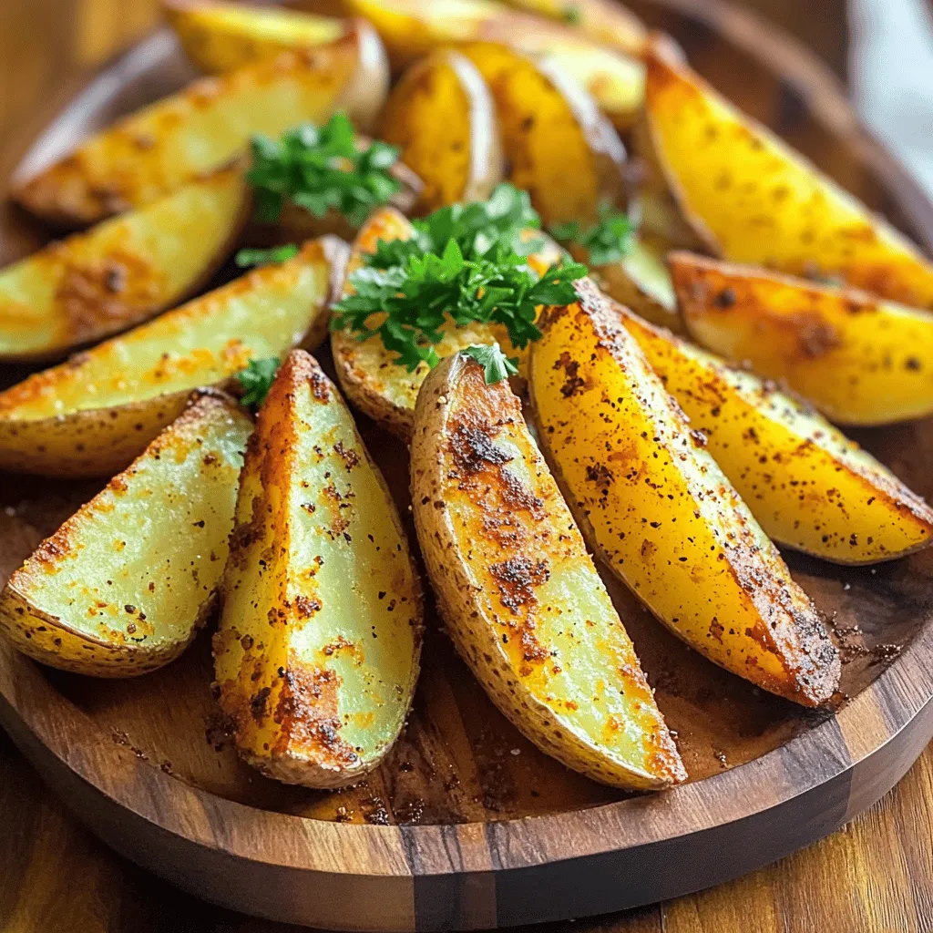 Air Fryer Cajun Potato Wedges Crispy and Flavorful