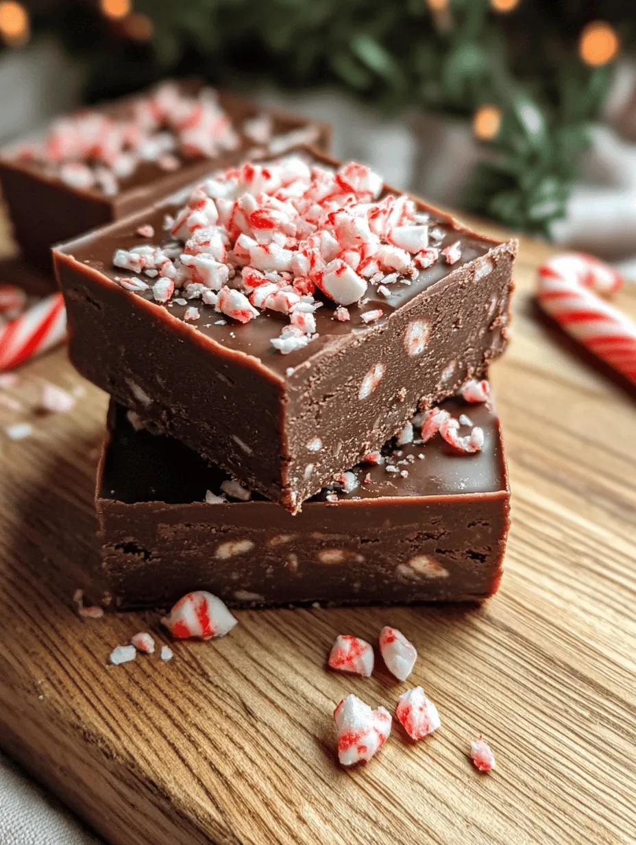 Indulge in the Holidays with Peppermint Fudge Delight: A Step-by-Step Guide
