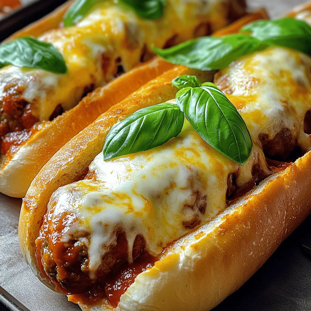 Homemade Meatball Subs Flavorful and Easy Recipe