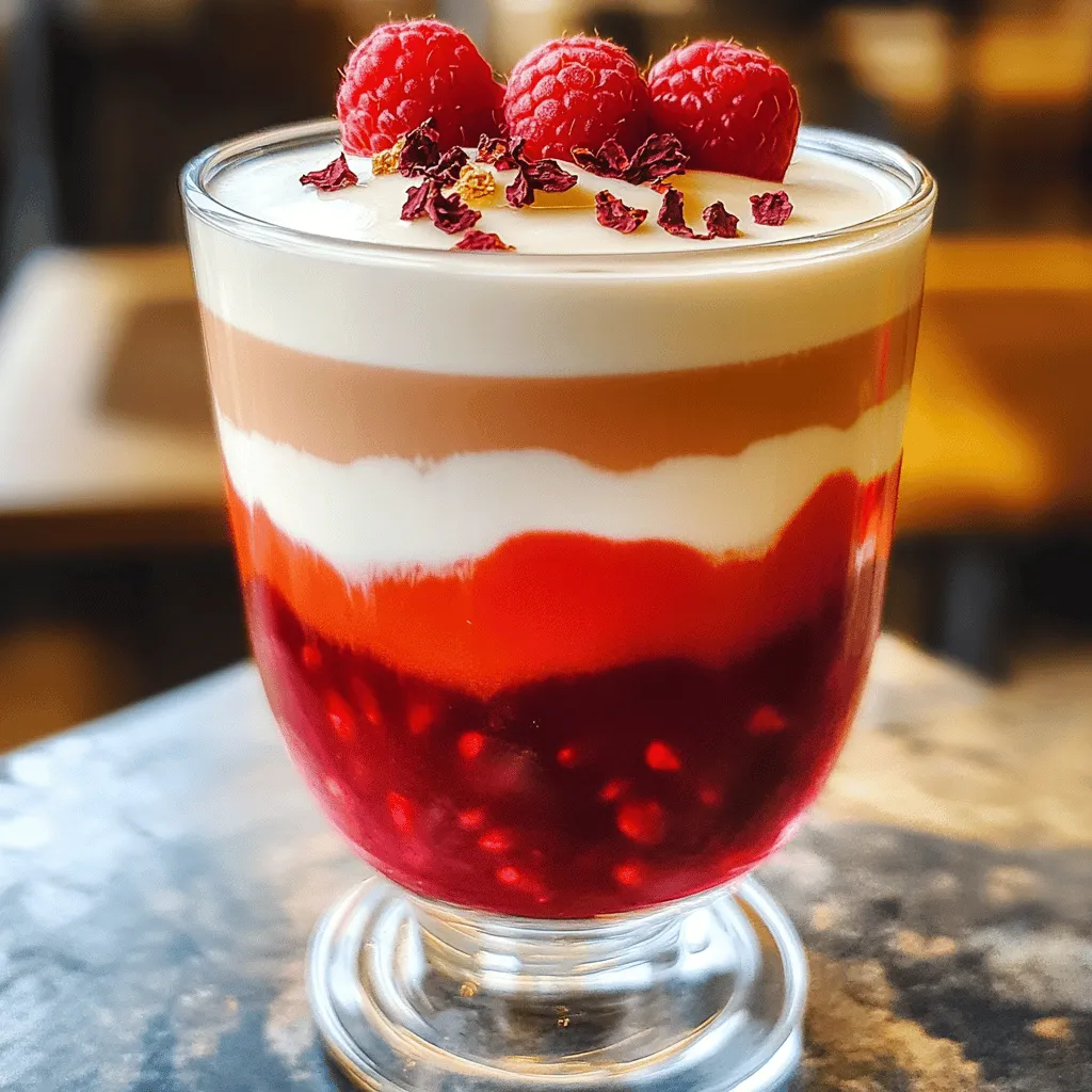 Raspberry Hibiscus Latte Flavorful Coffee Delight