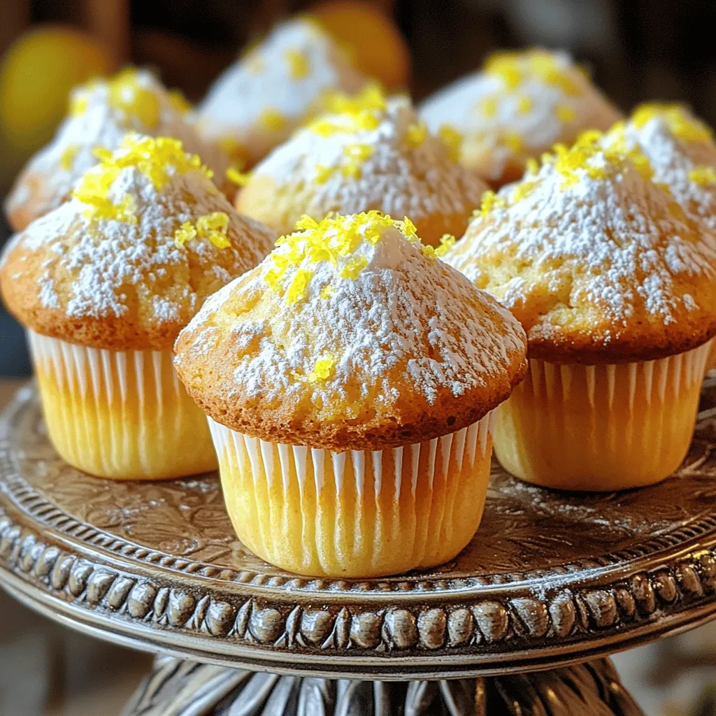 Lemon Cream Cheese Muffins Fresh and Flavorful Treat