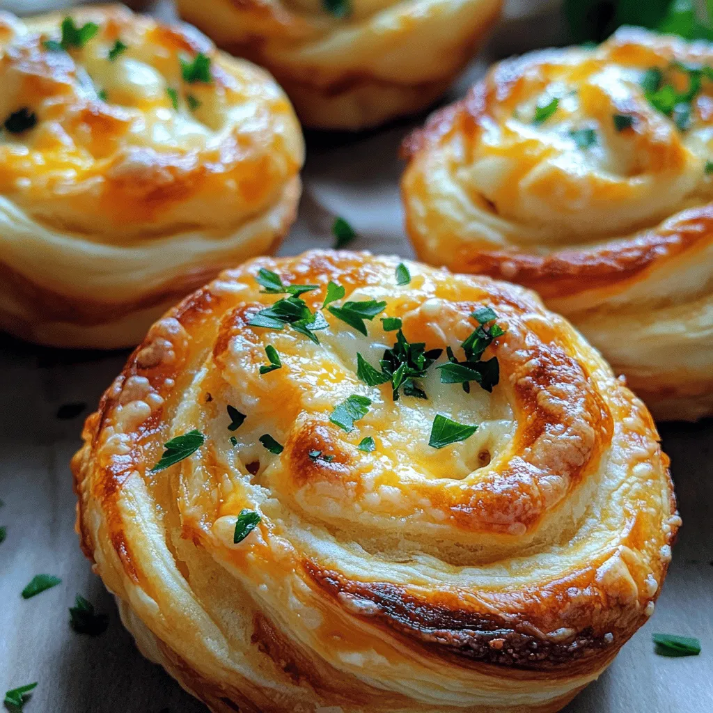 Cheesy Garlic Cruffins: A Delightful Fusion of Flavors