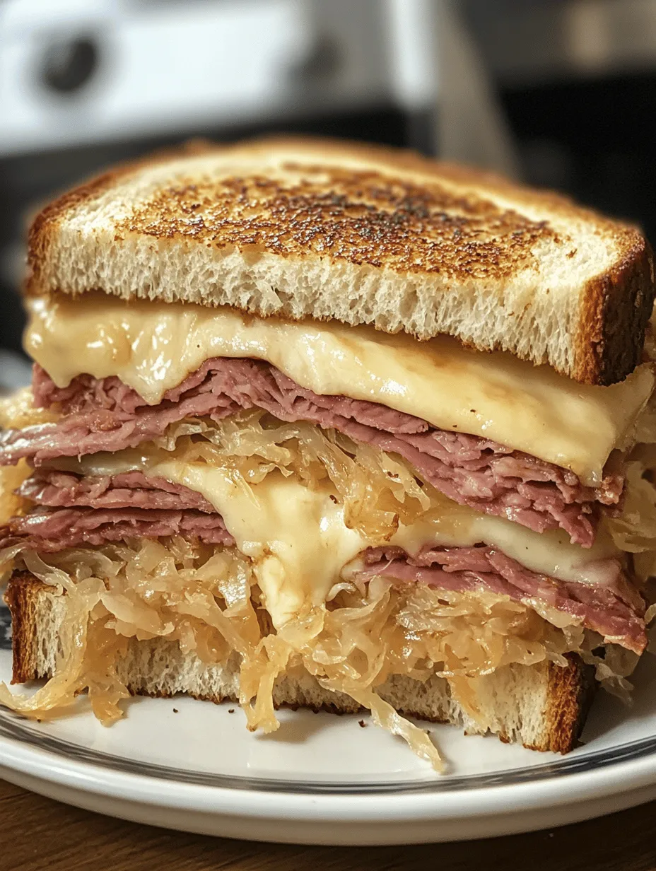 Grilled Reuben Sandwich Delight: A Culinary Classic