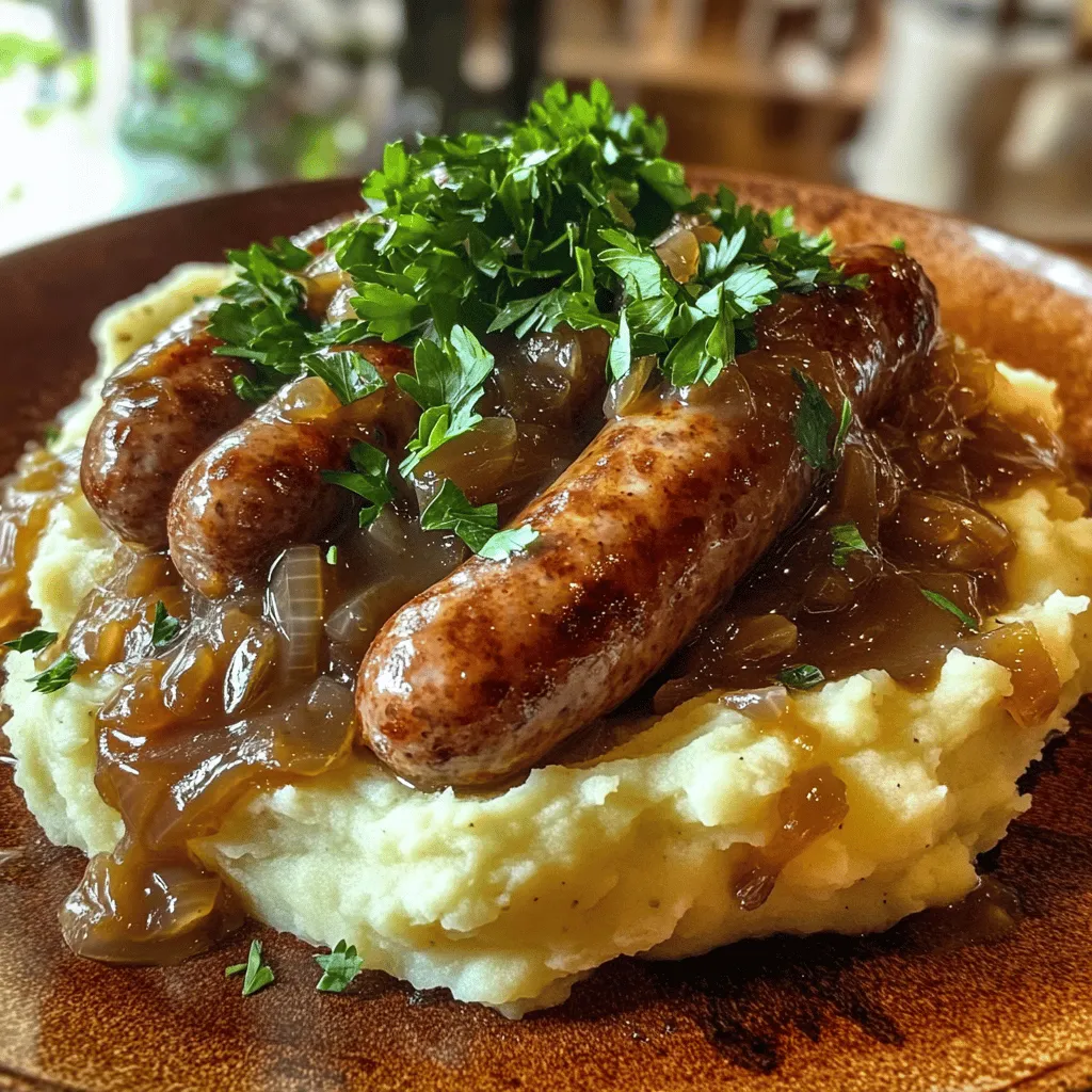 Bangers and Mash Flavorful British Classic Recipe
