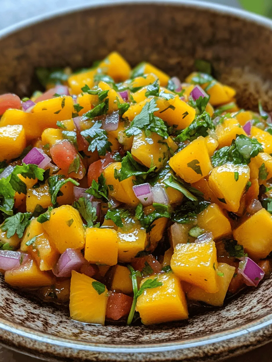 Spicy Corn Salsa with Habanero &#038; Mango: A Flavorful Delight