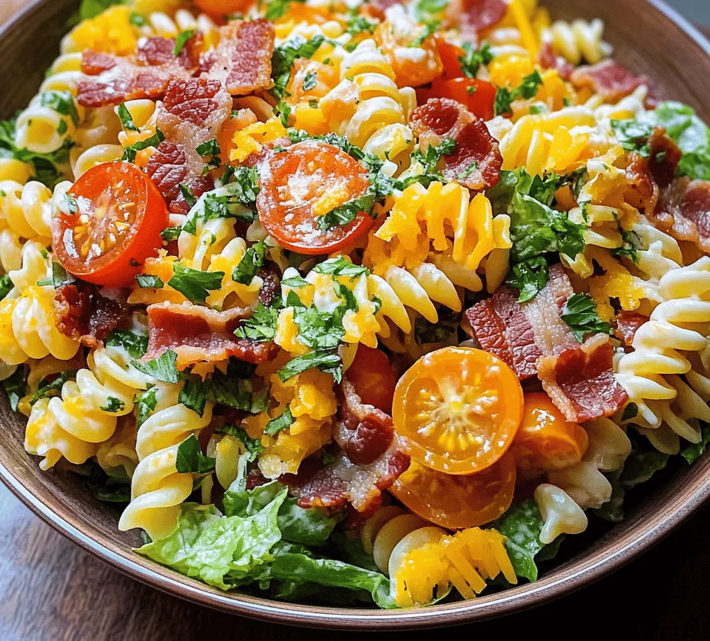 Welcome to the delightful world of pasta salads! Among the countless variations, one stands out for its unique blend of flavors and textures: the BLT Pasta Salad. This tantalizing dish takes the beloved components of a classic bacon, lettuce, and tomato sandwich and transforms them into a refreshing pasta salad that is perfect for any occasion. Whether you