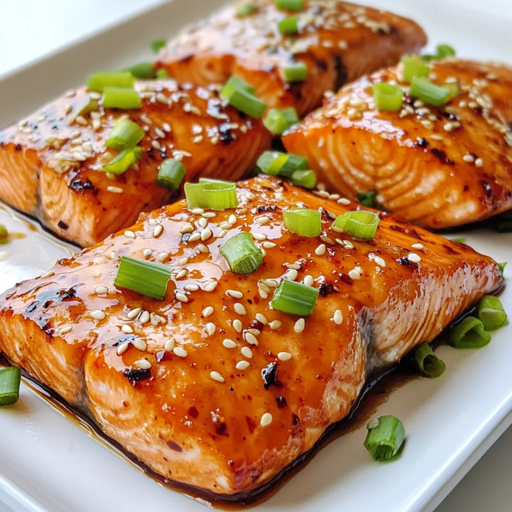 Sweet Chili Garlic Salmon Tasty Oven-Baked Recipe