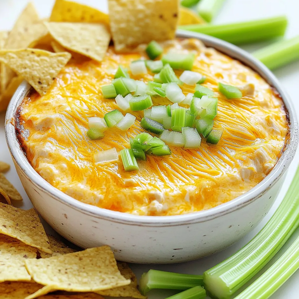 Creamy Buffalo Chicken Dip Slow Cooker Delight