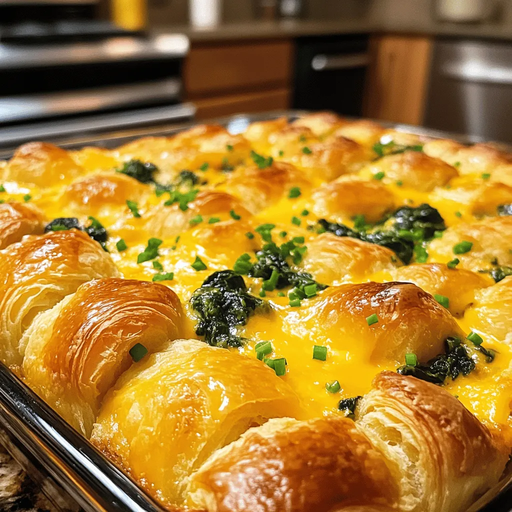 For the Overnight Croissant Breakfast Casserole, you need a few key items: