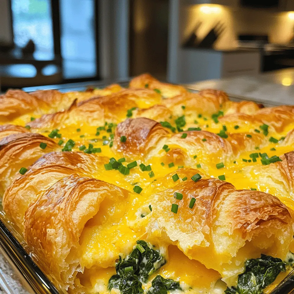 Overnight Croissant Breakfast Casserole Delightfully Easy