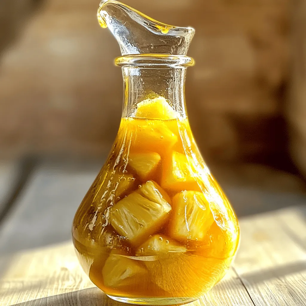 Tropical Pineapple Bliss: A Refreshing Pineapple Syrup Recipe