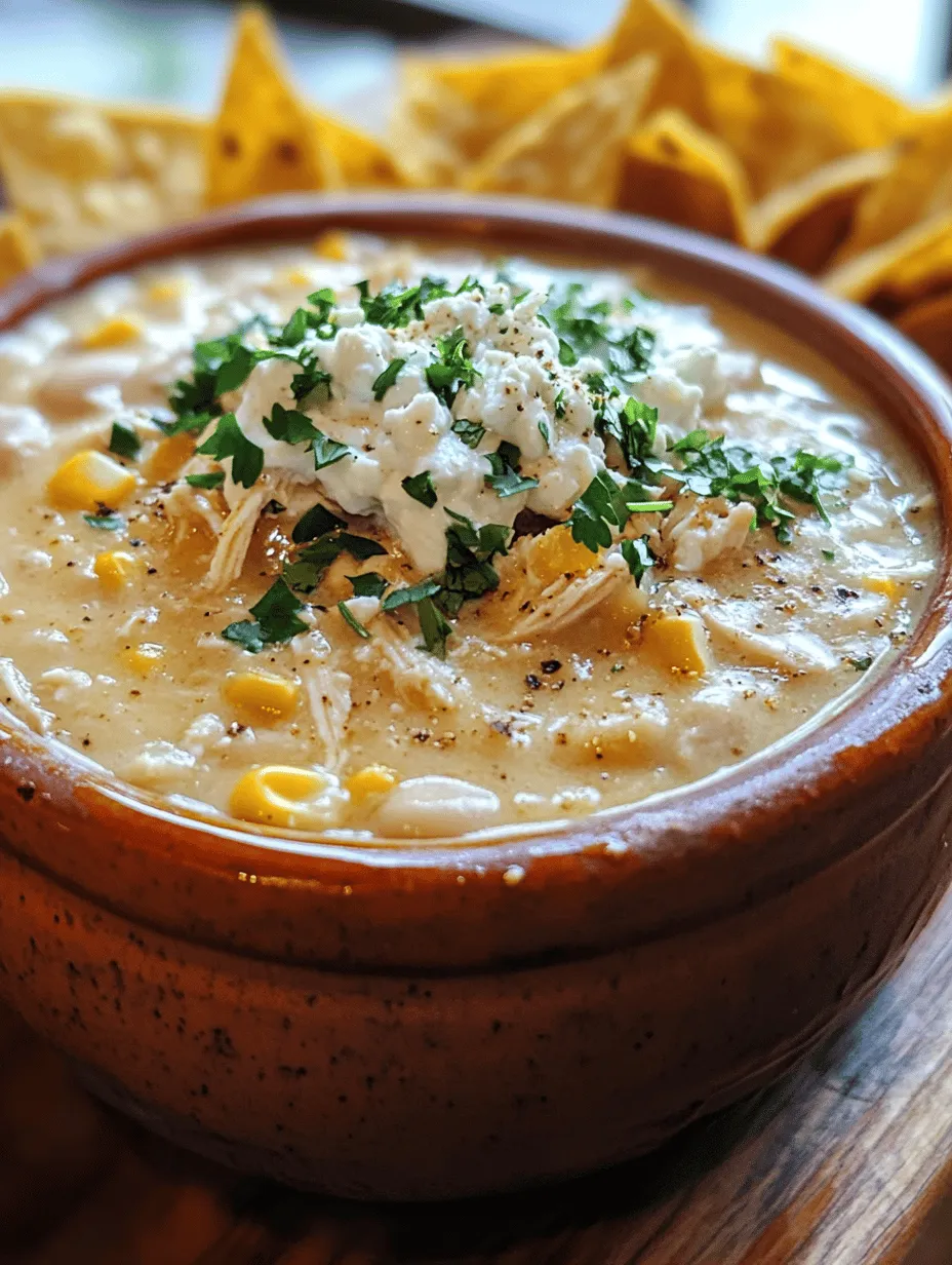 Creamy White Chicken Chili Delight: A Comforting Culinary Experience
