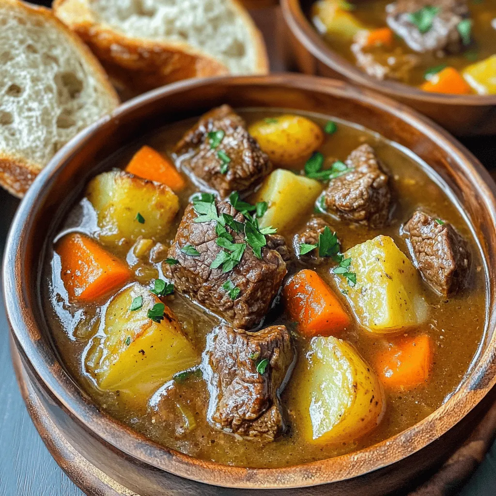 Beef Carbonnade Stew Flavorful and Hearty Comfort Meal
