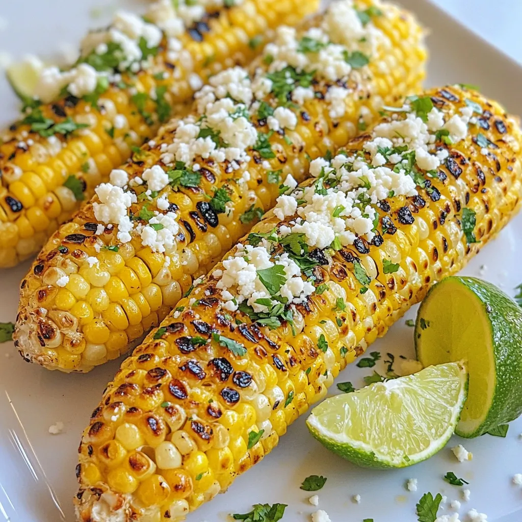 Chili Lime Grilled Corn Tasty Summer Side Dish