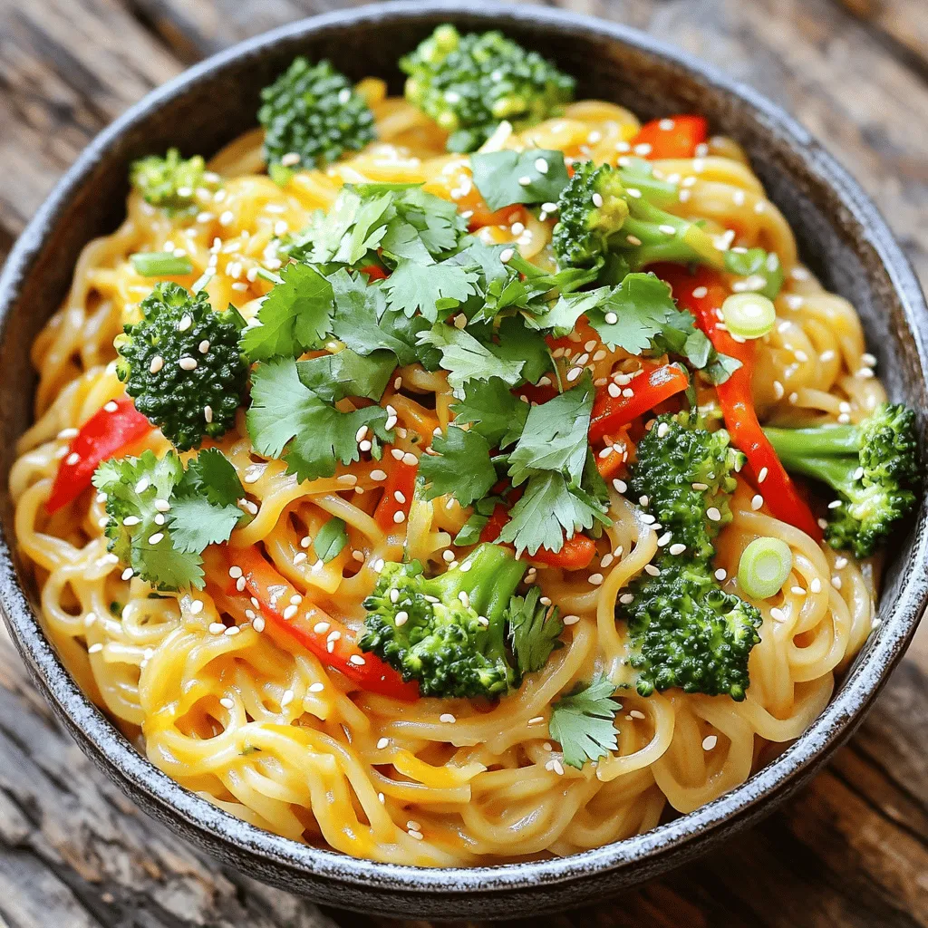 Vegan Thai Coconut Curry Noodles Flavorful and Simple