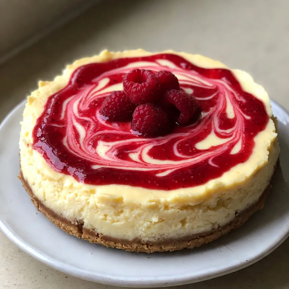 Raspberry Swirl Cheesecake Tasty and Simple Recipe