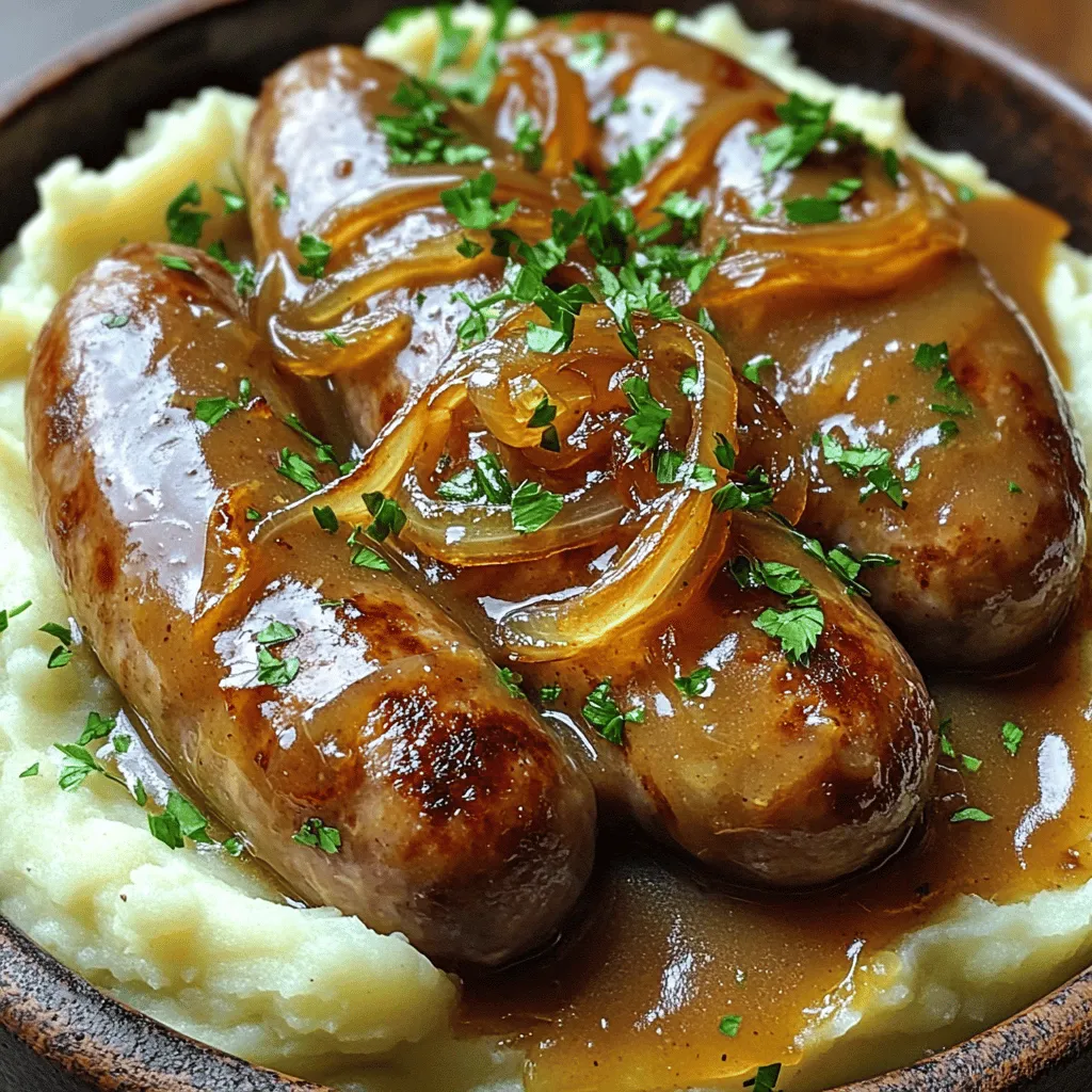 Bangers and Mash Comfort Food for Every Occasion
