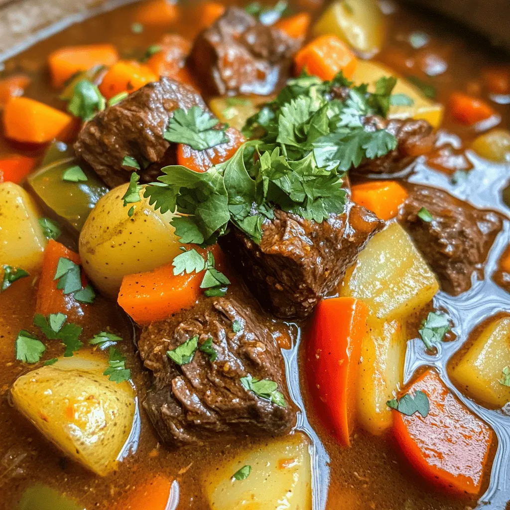 Carne Guisada (Braised Beef) Flavorful Cooking Guide
