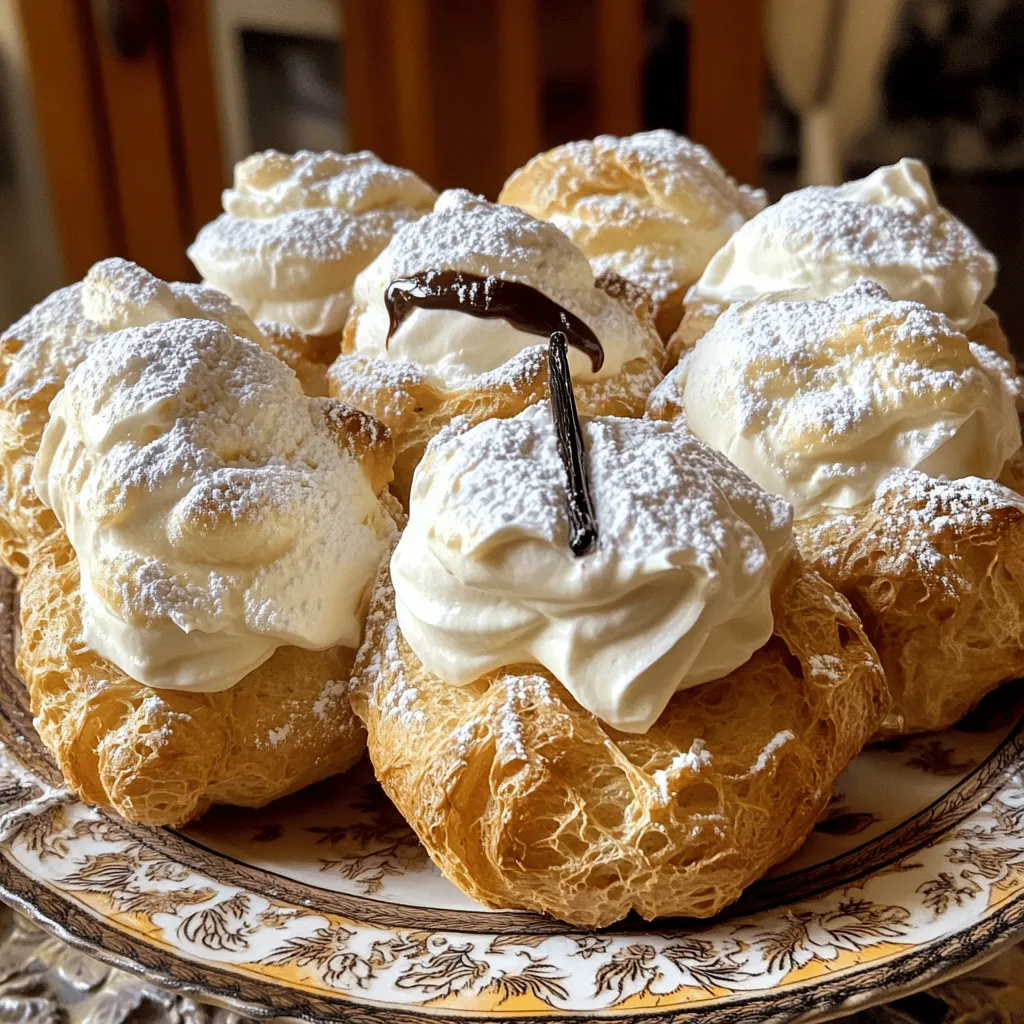 Heavenly Cream Puffs Recipe Delightful Sweet Treat