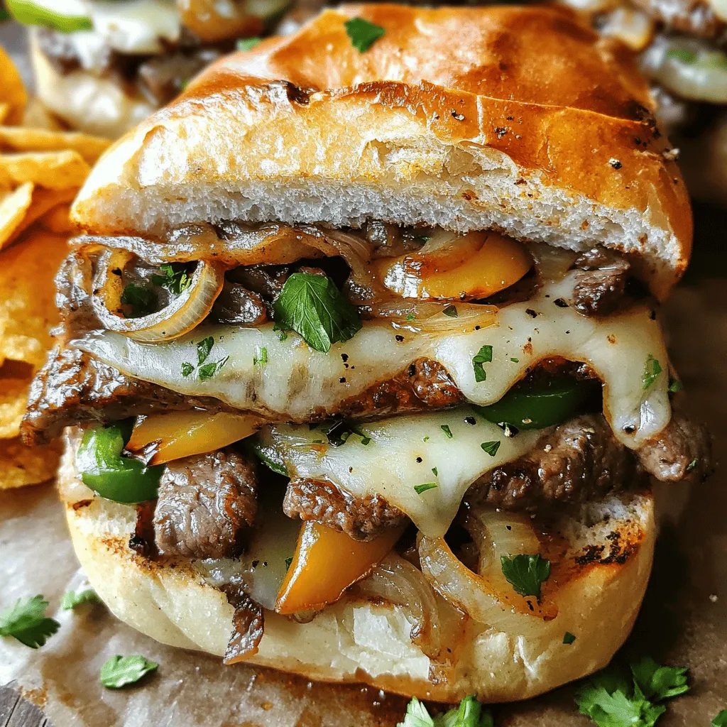 Indulge in the Flavorful World of Slow-Cooked Philly Cheesesteak Delight