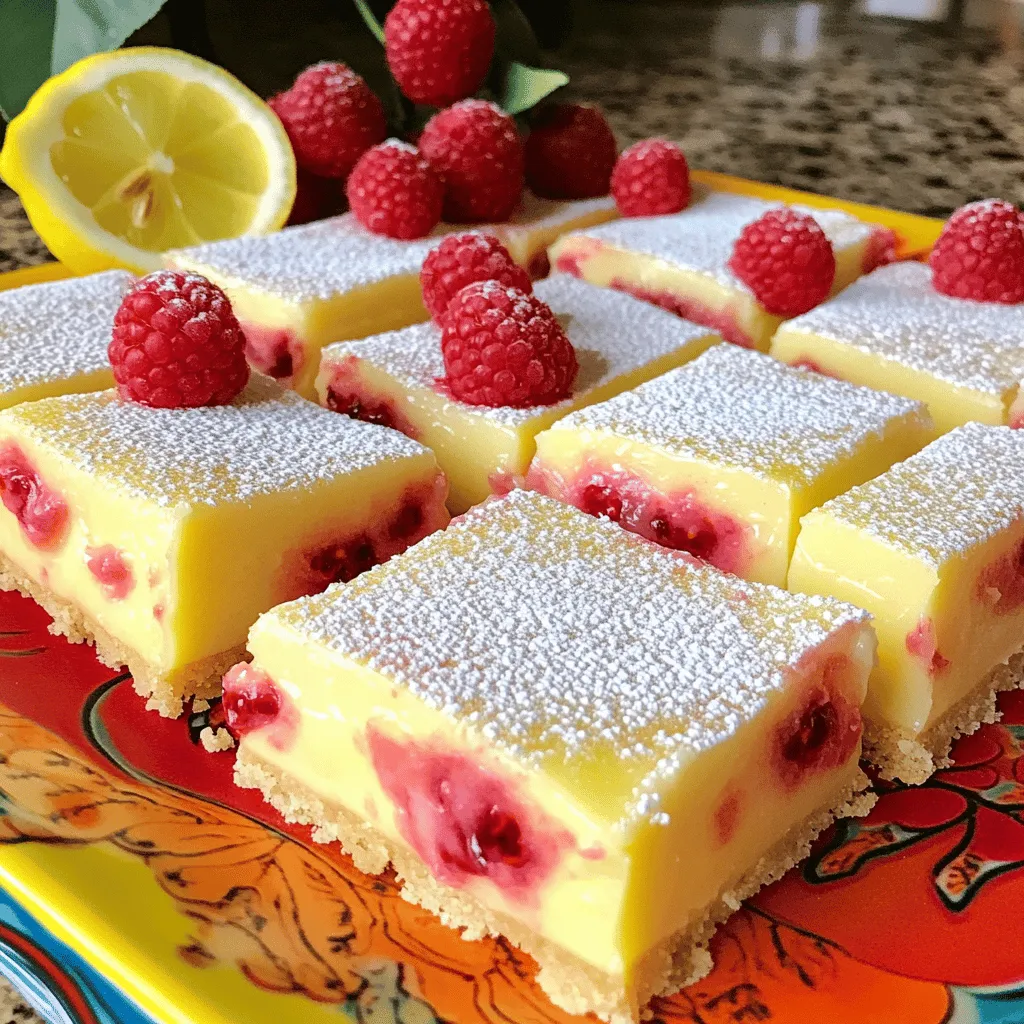 Raspberry Lemonade Bars: Sweet and Tart Delight