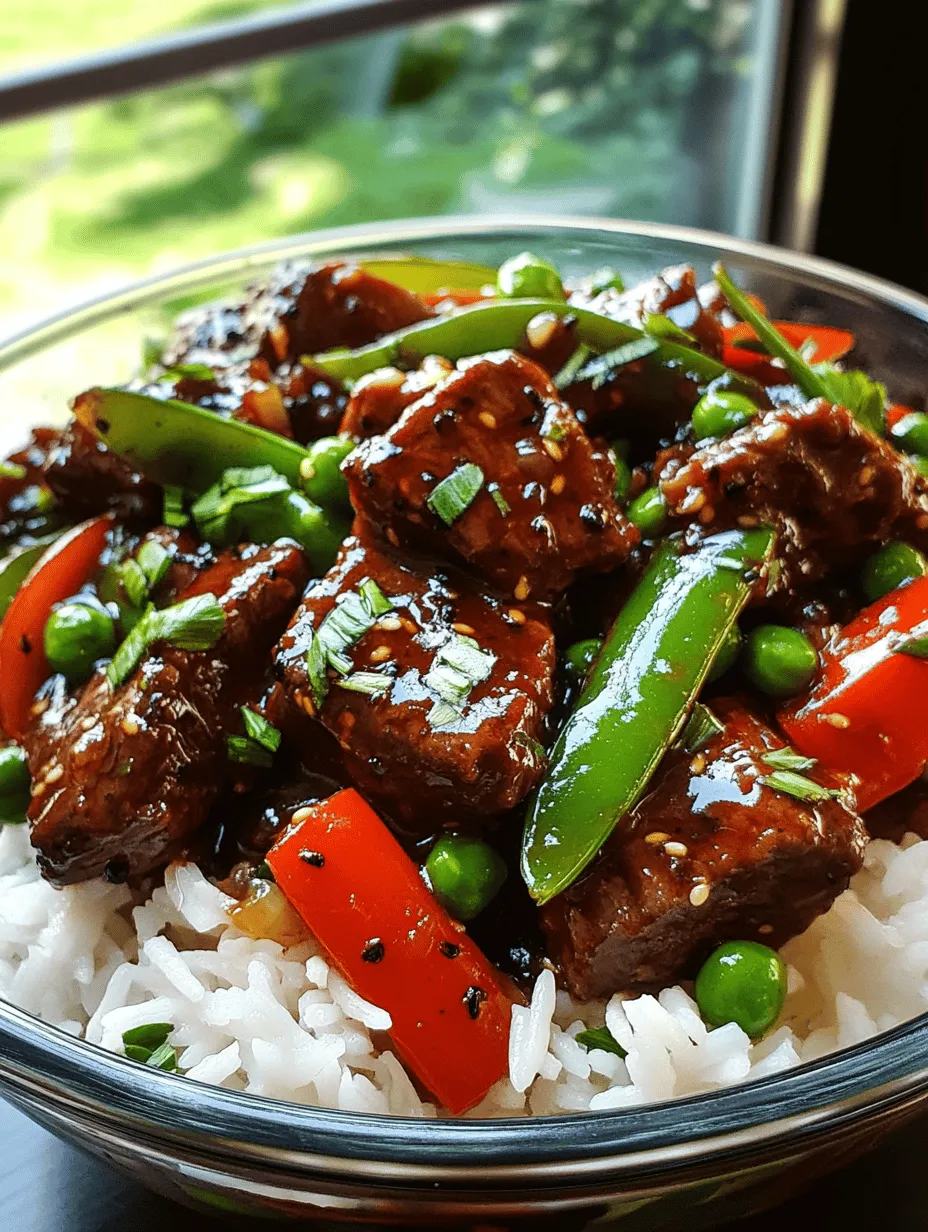 Savory Beef in Black Bean Sauce: A Flavorful Asian-Inspired Delight