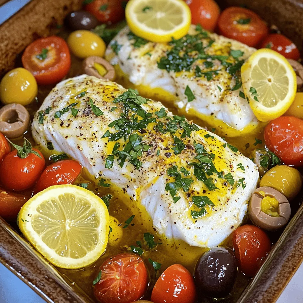 Mediterranean-Style Baked Fish Perfected with Claudy