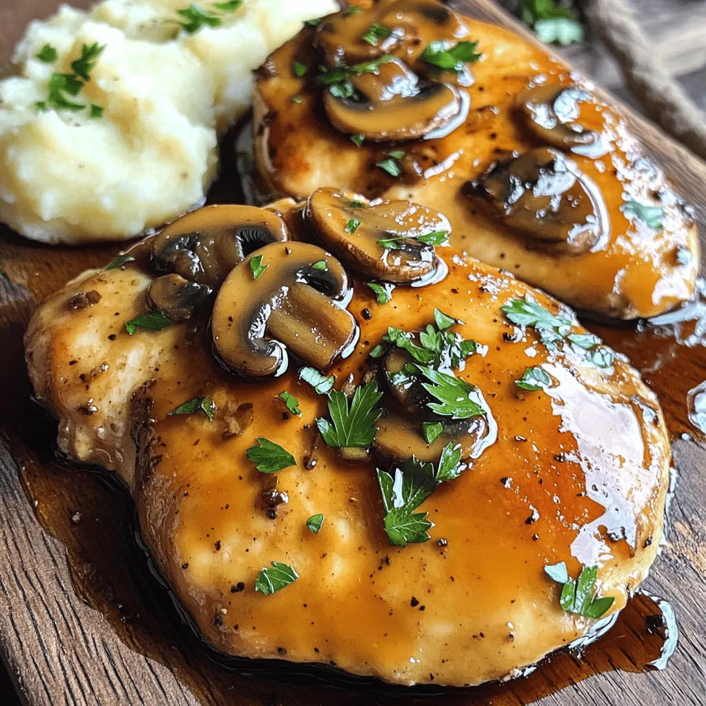 To start, you need good chicken. Use 4 boneless, skinless chicken breasts. Season them with salt and pepper. This adds flavor and helps the chicken taste great.