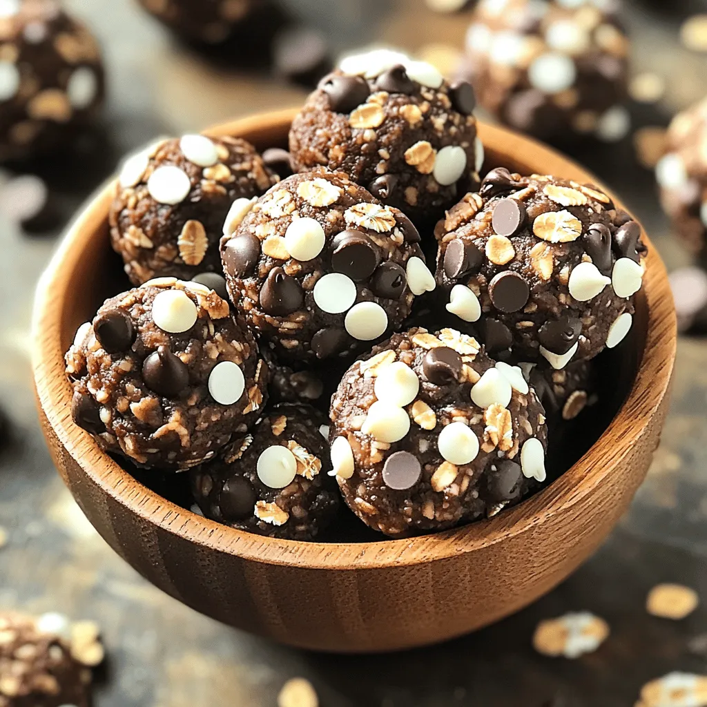 No Bake Triple Chocolate Energy Bites Simple Treat