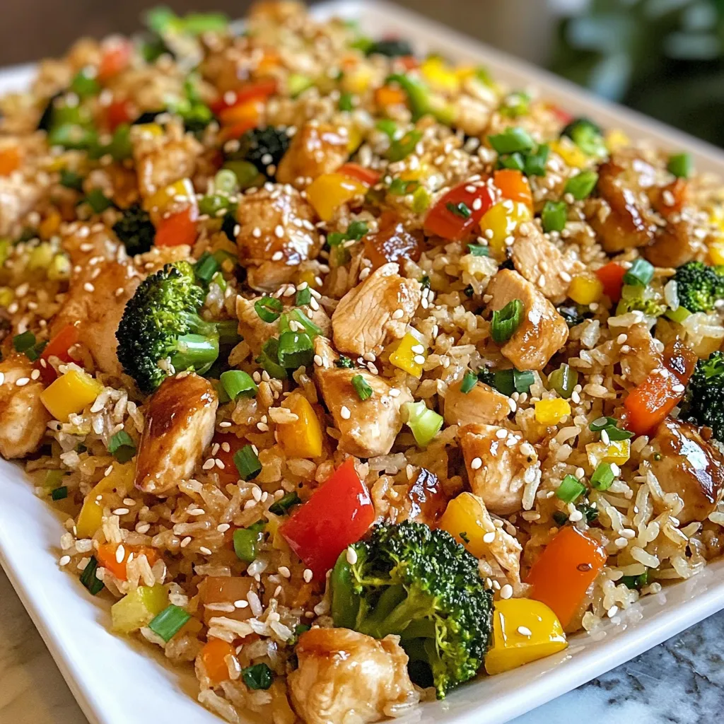 Teriyaki Chicken Fried Rice Tasty and Easy Recipe