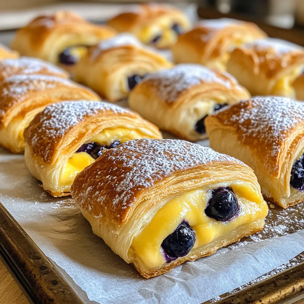 Blueberry Cheesecake Crescent Rolls: A Delightful Culinary Experience