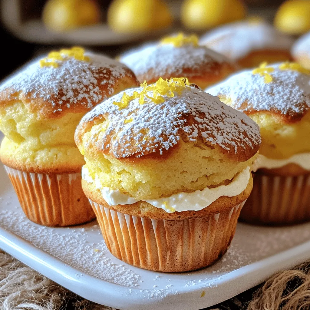 To make Lemon Cream Cheese Muffins, you need fresh ingredients. Here’s the complete list.