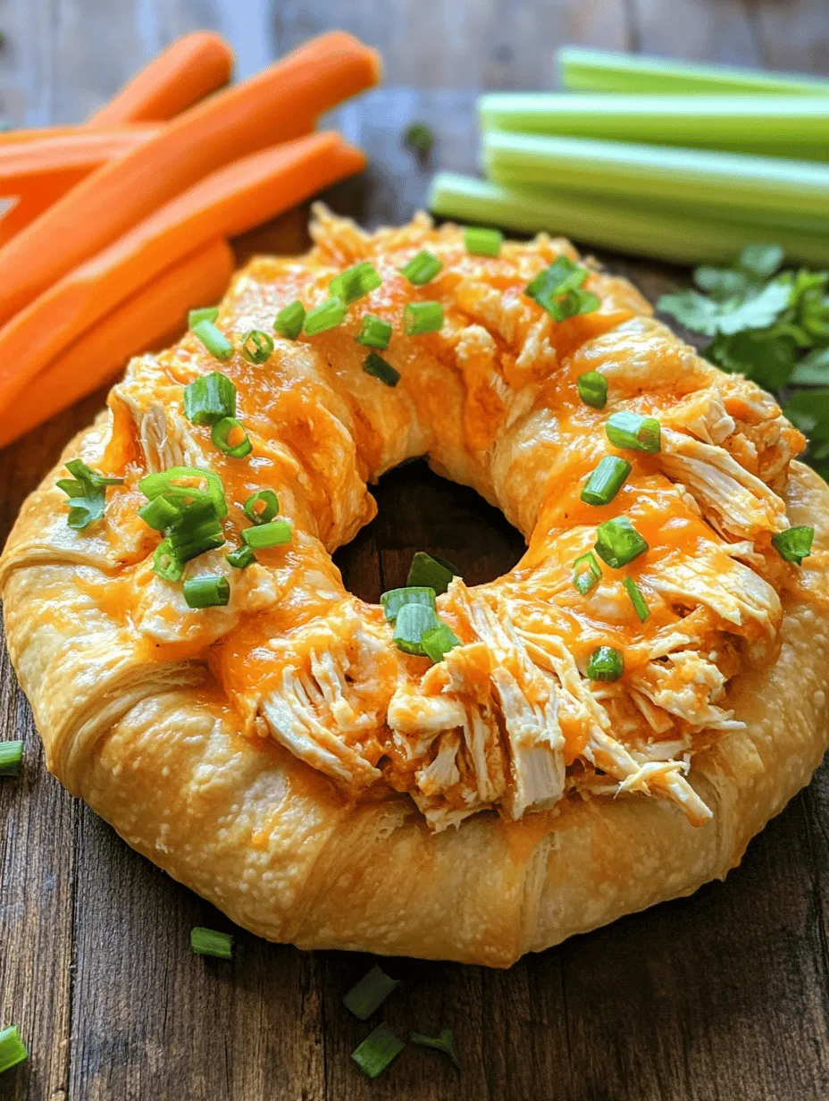 Buffalo Chicken Crescent Ring Recipe: A Crowd-Pleasing Delight