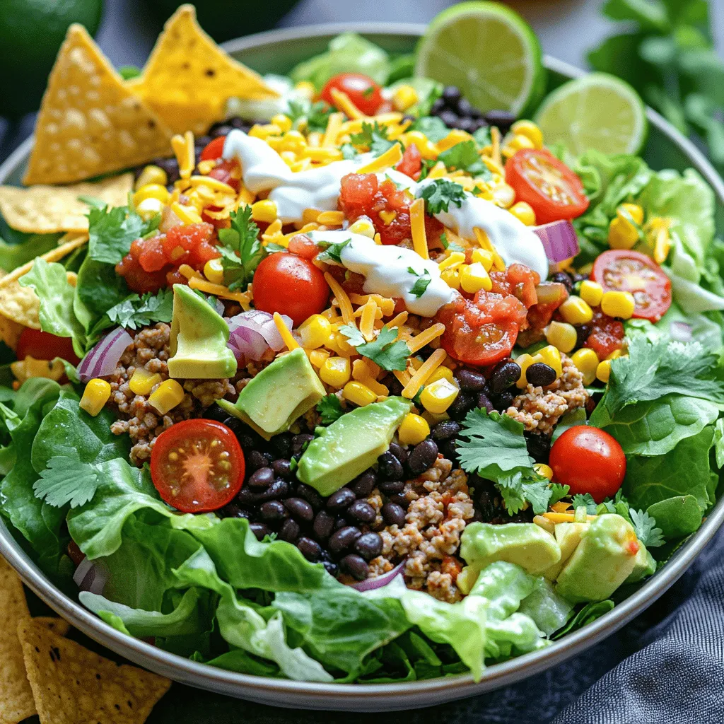 Classic Taco Salad Flavorful and Fresh Meal Idea