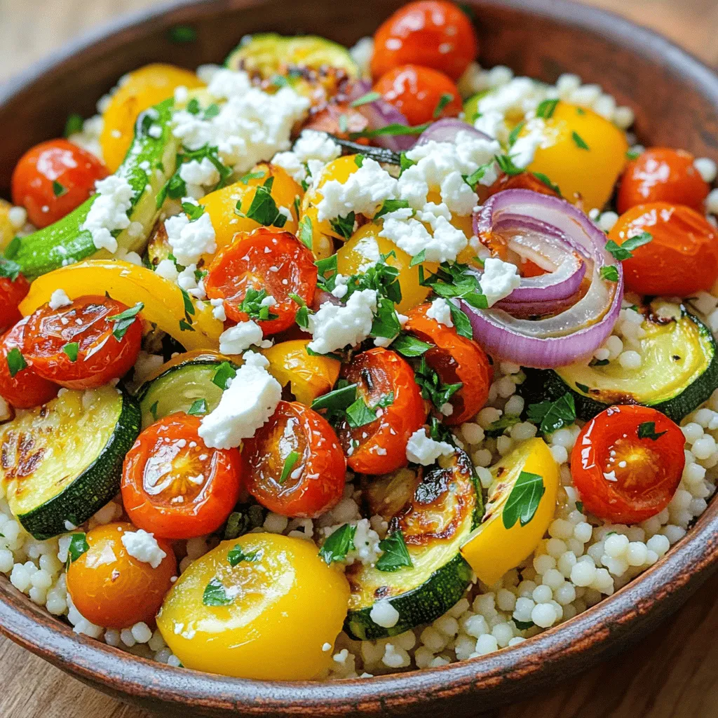 Roasted Veggie Couscous Bowl Flavorful and Easy Recipe