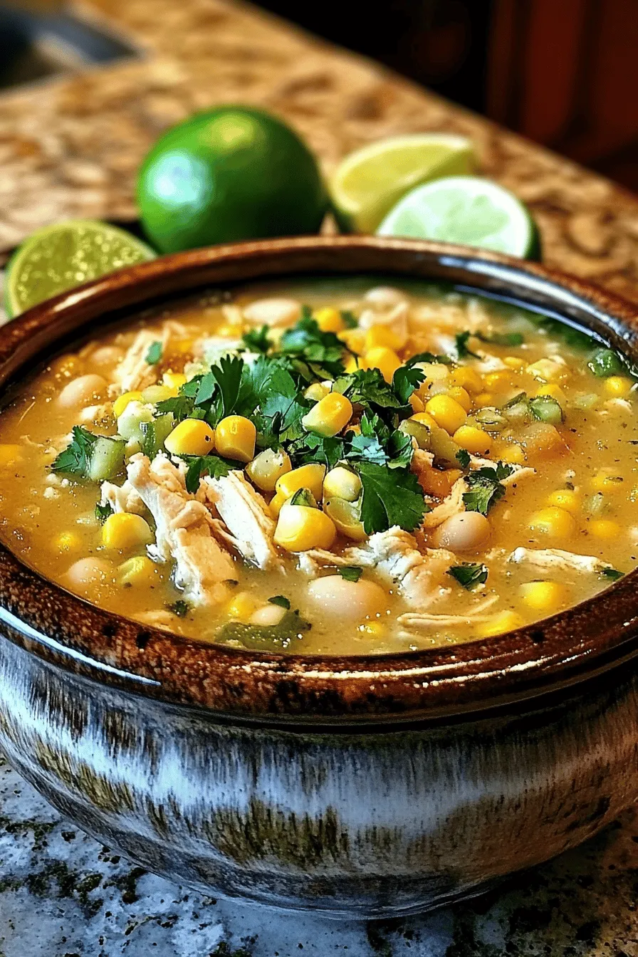 Heavenly White Chicken Chili Recipe