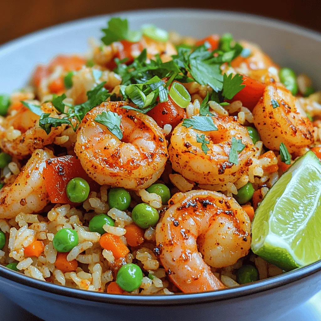 Cajun Shrimp Fried Rice Flavorful Dinner Recipe