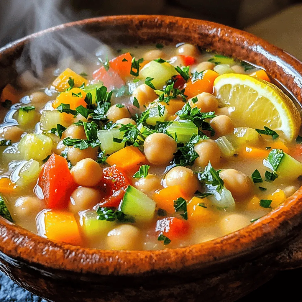 Savory Mediterranean Bean Soup Delight Without Fuss