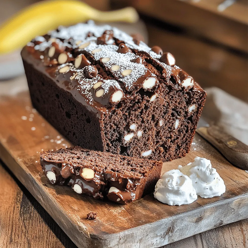 Triple Chocolate Banana Bread Irresistible Taste Delight