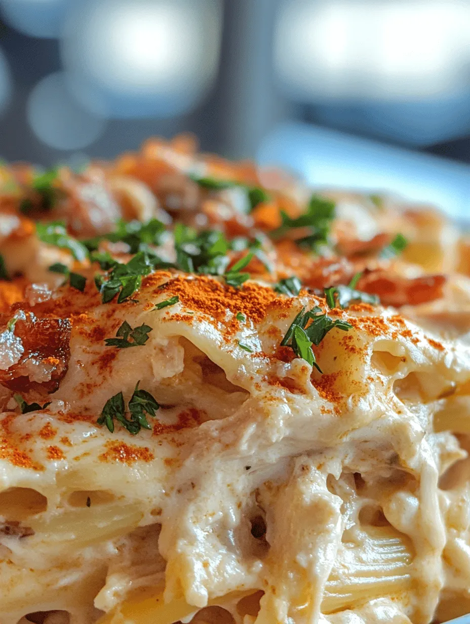 Cheesy Chicken Bacon Ranch Casserole: A Comfort Food Delight