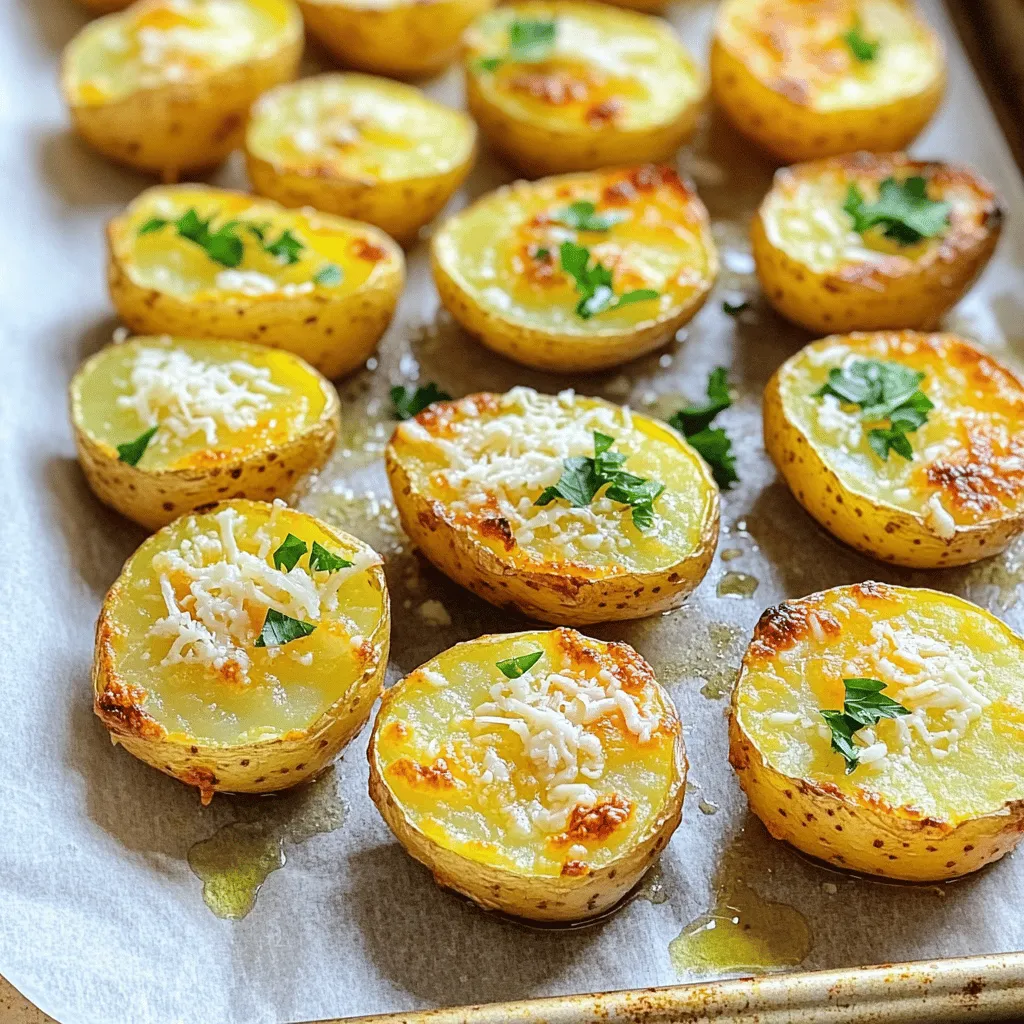 Crispy Garlic Parmesan Potatoes Irresistible Side Dish