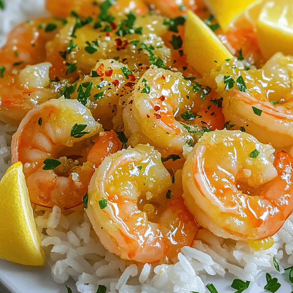 Lemon Garlic Shrimp Quick and Flavorful Feast