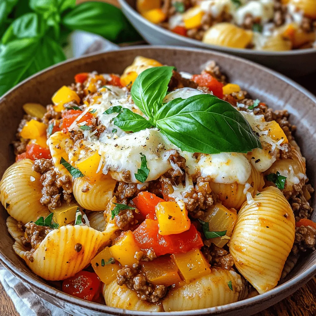 Savory Beef &#038; Shell Pasta Bliss Flavorful Family Dish